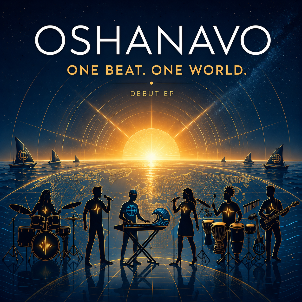 Oshanavo One Beat One World EP cover